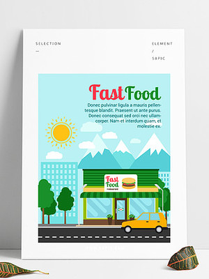 餐館廣告產品發(fā)布圖片免費下載